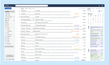 Fastmail interface