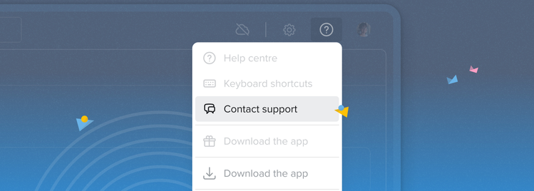 Contact support